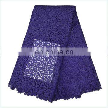 top design high quality purple african cord lace/latest design french guipure lace fabric SD2015083022