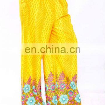 Printed Cotton Ladies Palazzo Pants photo-3
