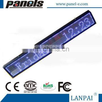 Blue Scrolling Wireless Programmable LED Sign Display Wifi Connection photo-2
