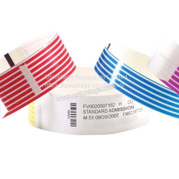 Free Samples RFID  F08 1K Fitness RFID wristband waterproof paper