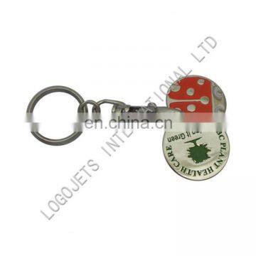 Wholesale cheap soft PVC rubber key ring, keychain