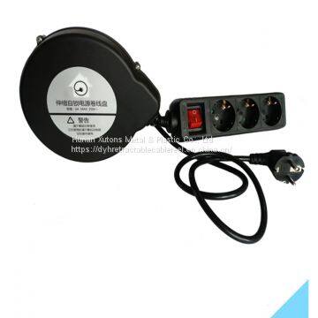 Retractable ac Power Cord Reel,tangle Free Retractor for Home Appliance photo-2