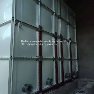 factory manufacture price SMC GRP FRP water storage tanks