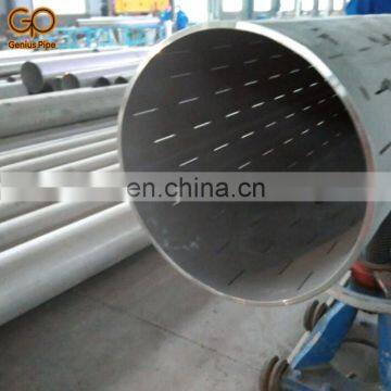 Professional Production 304 310 cold rolled hot rolled stainless steel water filter pipe