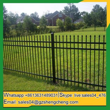 No maintenance aluminum tubular fence