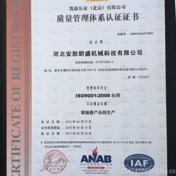 Quality Management System Certificate