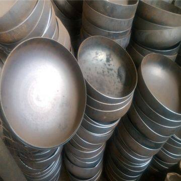 Forged Steel Dished End Stainless Steel Hydraulic Hose End For Fuel Tanks