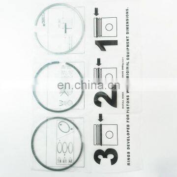 6BT engine parts piston and rings 3903384 piston ring