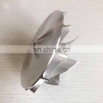 T04E Forward 61.40/82.00mm 6+6 Blades High Performance Turbo Milling/alumimun 2618/Billet Compressor Wheel photo-4