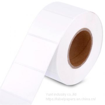 High quality ECO  thermal paper label stickers roll with bar code printing