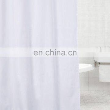 100% Polyester Mouldproof Shower Curtain for Hotel