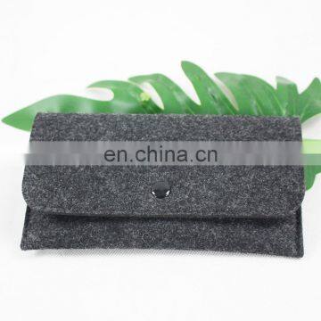 High Quality Felt Creative Portable Men Wallet Wholesale