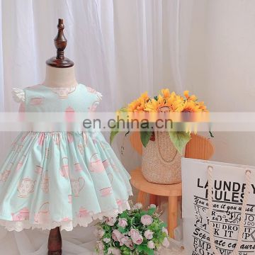 Spanish Kids Dress for Girls Princess Birthday Party Dresses Lolita Baby Girl Wedding Costumes Kids Clothing