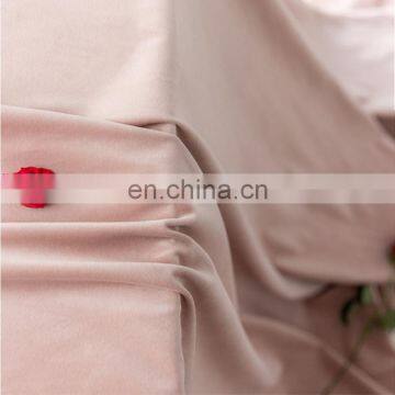 Amazon Hot Sale Luxury Decorative Light Pink Ready Made Shading Finished Velvet Fabric Curtains for Hotel and Home Dining Room photo-6