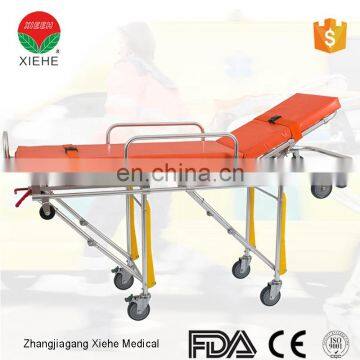 Aluminum loading ambulance stretcher folding medical equipment hospital type device