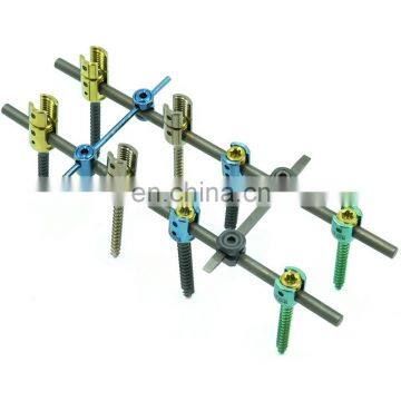 Factory Supply Orthopedic Surgical Implants Spine Titanium Pedicle Screw for Spinal Surgery