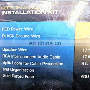 Amplifier Installation Kit Standard OFC 0GA 2GA 4GA 8GA Amplifier Wiring Kits Car Audio System Amplifier Wire Ki photo-7