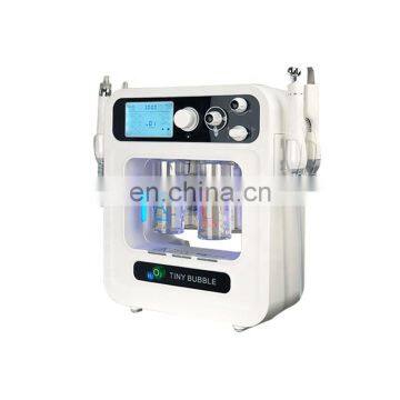 2019 Newest Portable 4 in 1 Hydra Dermabrasion BIO Oxygen Spray Ultrasonic Microdermabrasion Facial Machine photo-2