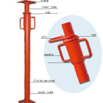 Q235 Power Coating Adjustable Prop and Shoring for Scaffolding and Formwork System photo-3