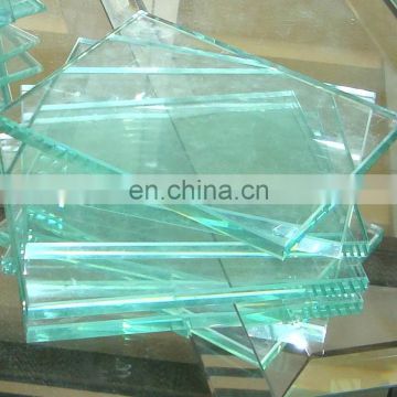 10mm Building Polished Edge Safety Tempered Glass