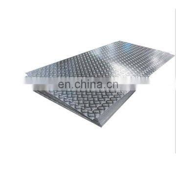 Manufacturer Anodized 5 Bar 1050 1060  Aluminum Checker Sheet For Bus Or Subway Floor