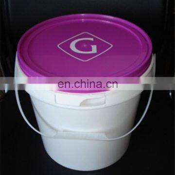 Custom Logo Food Grade PP Material 10 Liter Plastic Bucket With Spout photo-2