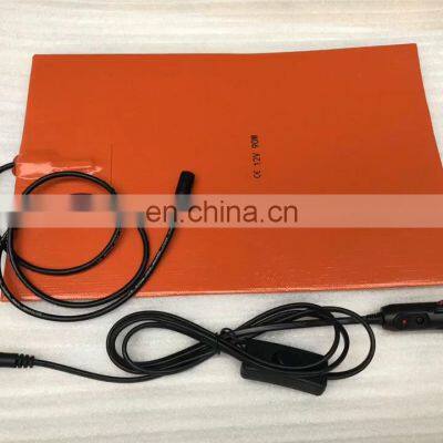 45*95mm produce energy-saving black heater silicone blanket