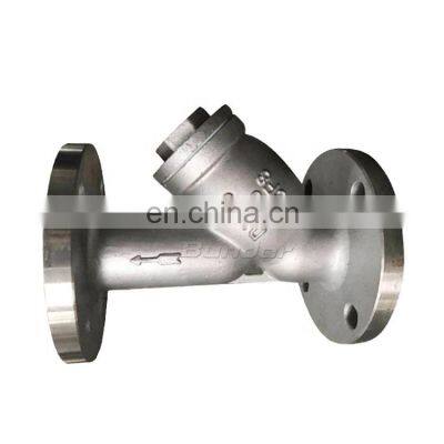 Bundor Stainless Steel DN50-DN600 Flange End CF8 Body PN16 Y Type Strainer photo-2
