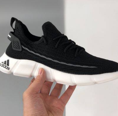 Adidas Superstar II Shoes in Black/White For Women Mens photo-4