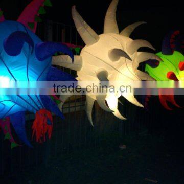 dragon flower LED inflatable decoration