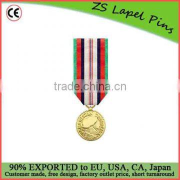 Custom quality Afghanistan Campaign Anodized Miniature Medal