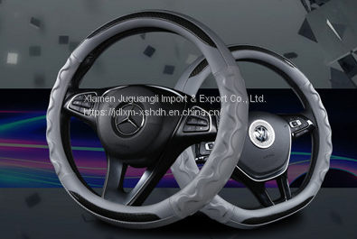 Car Silicone Steering Wheel Cover, Steering Wheel Silicone Non-slip Protective Cover photo-2