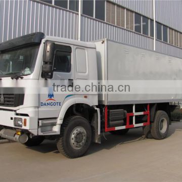 Howo 4x4 van truck