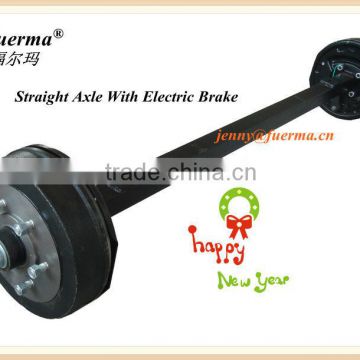 Straight Axle With Electric Brake System