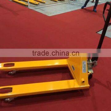 Chinese Supplier 3T AC Pump PU Wheel Hand Hydraulic Pallet Truck photo-3