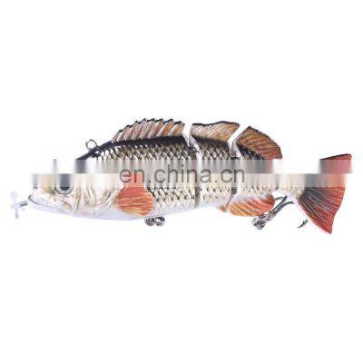 15cm 54g  8colors 3D simulation usb knotty fish electric bait bionic