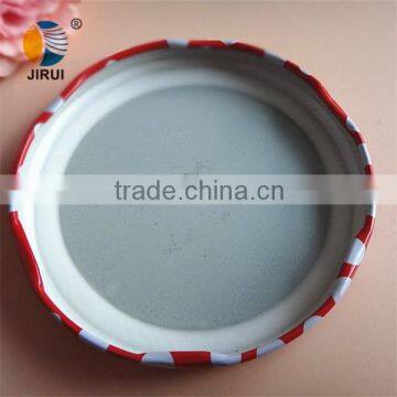 Blue Colour Metal Screw Cap With White Knots photo-3