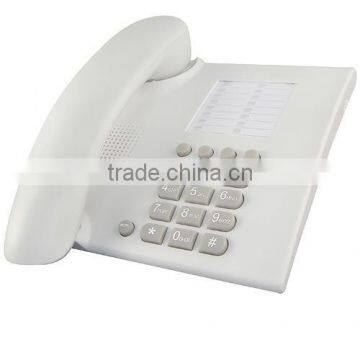 Rubber Keys Home Office Use Fix Landline Wired Telephone Set photo-6