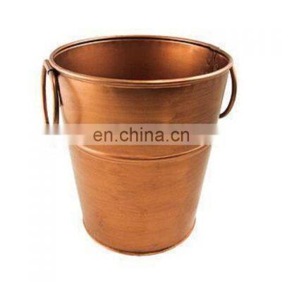 pure copper antique metal wine cooler