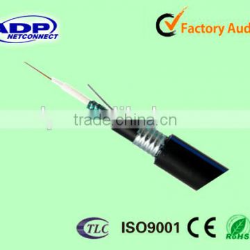 Factory price outdoor armored SM 6 12 24 CORE fiber optic cable GYXTW53