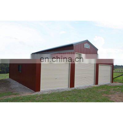 Cheap Factory Price Car Structure Carport Steel Garage Drawing With Free Design