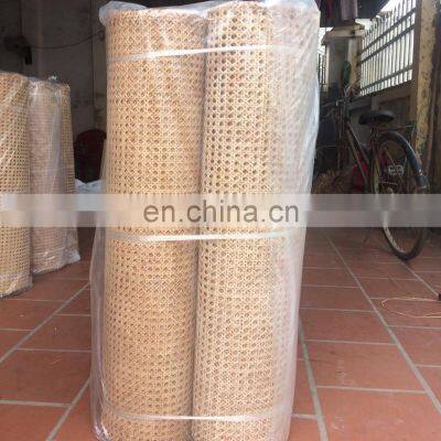 Unbleached Hexagon Open Rattan/Wicker Mesh Cane Webbing For Furniture (WS: +84989638256)