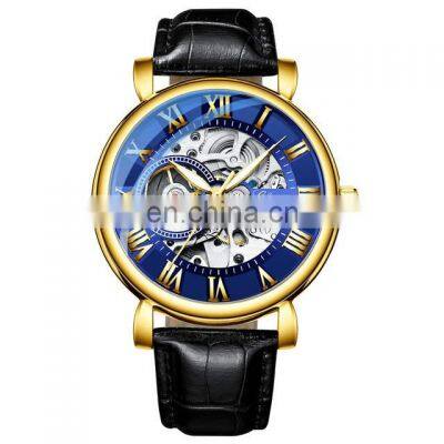 CHENXI 8878 Luxury Mens Mechanical Wristwatch Waterproof Automatic Watch Men Leather Business Watches Men Wrist Top photo-2