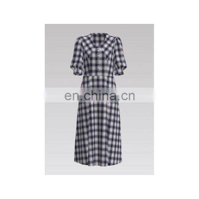 Модный черно-белый узорной пряно-оттененный поплин из 100% хлопка для костюма photo-5