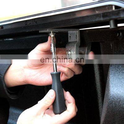 Aluminum Retractable Roller Shutter Electric Tonneau Cover Truck Bed Cover For Nissan Navara Tacoma