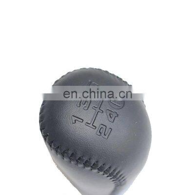 Manual Leather 5 Speed Gear Shift Knob Manual Transmission Transfer Gear Shift For Toyota Prado LC120 Land Cruiser Prado 03-09
