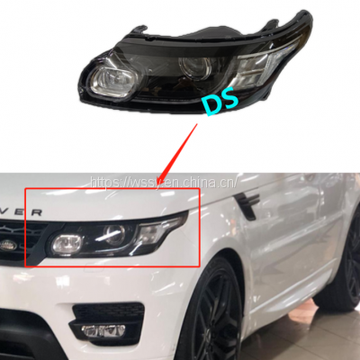 Headlight Assembly Black for Range Rover Sport L494 2014 2015 2016 2017 Year