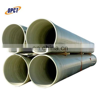 Factory direct grp pipe fiberglass cross-wound frp high-strength corrosion-resistant fiberglass pipe