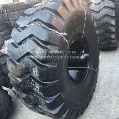 Front lion 50 forklift tyre 17.5-25 23.5-25 Semi-solid tyre steel works iron works anti-puncture tyre