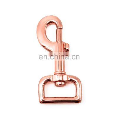 Metal D Ring Rotatable Spring Spiral Buckle Handbag Hook Pet Dog Leash Hook photo-4
